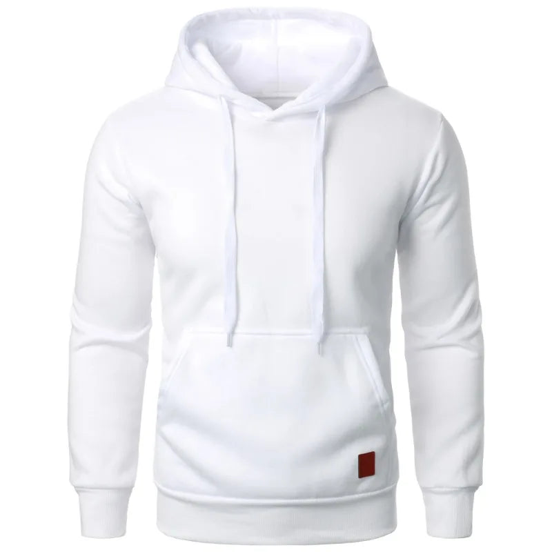 Herren Hoodie – Leichter Kapuzenpullover mit Kordelzug, Streetwear