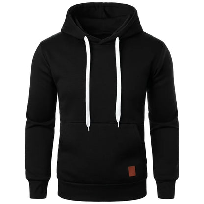 Herren Hoodie – Leichter Kapuzenpullover mit Kordelzug, Streetwear