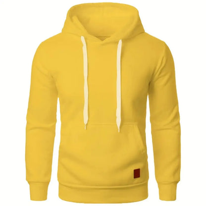 Herren Hoodie – Leichter Kapuzenpullover mit Kordelzug, Streetwear