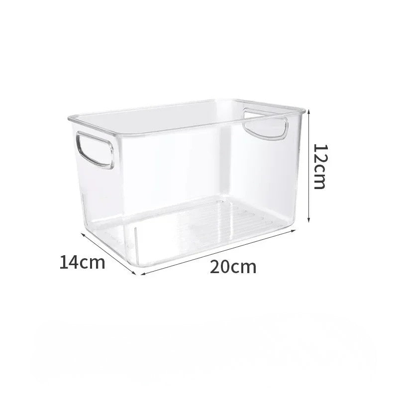 Kleiner Kühlschrank Organizer 20 x 14 x 12 cm mit Griffen